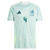Mexico Edson Alvarez 4 Fodboldtrøjer Udebane 2024 Kort ærmer